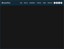 Tablet Screenshot of bluesoftec.com